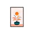Picture of Petals and Solar Bloom _GroupedProduct_Rectangle_Portrait_Canvas_Framed_
