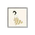 Picture of Lady in Squares _GroupedProduct_Square_Canvas_Framed_