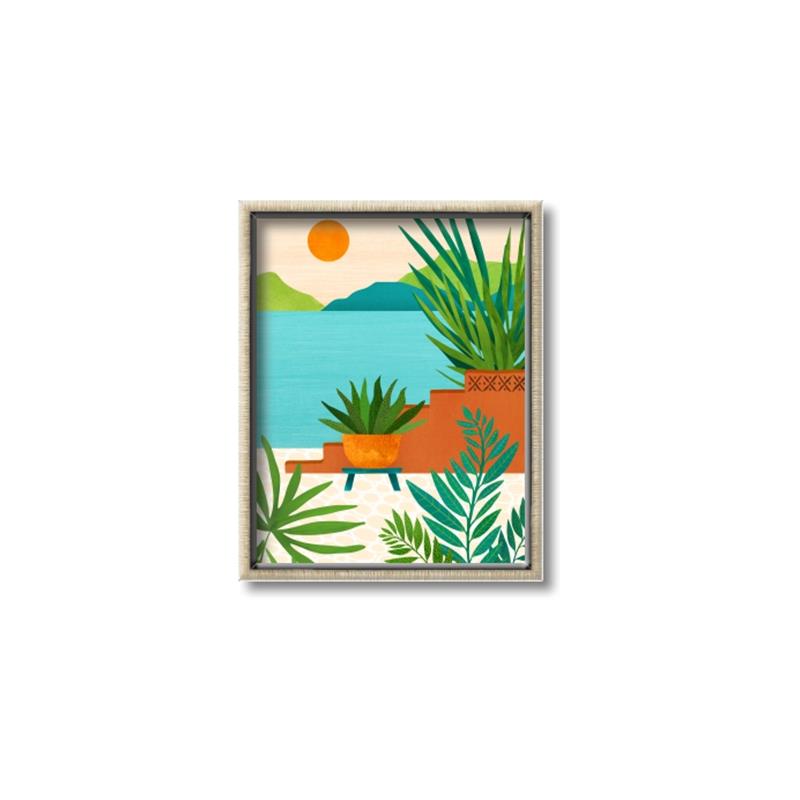 Picture of Coastal Beauty I _GroupedProduct_Rectangle_Portrait_Canvas_Framed_