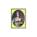 Picture of Slay Yellow Queen _GroupedProduct_Rectangle_Portrait_Canvas_Framed_