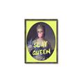Picture of Slay Yellow Queen _GroupedProduct_Rectangle_Portrait_Canvas_Framed_