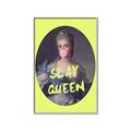Picture of Slay Yellow Queen _GroupedProduct_Rectangle_Portrait_Canvas_Framed_
