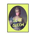 Picture of Slay Yellow Queen _GroupedProduct_Rectangle_Portrait_Canvas_Framed_