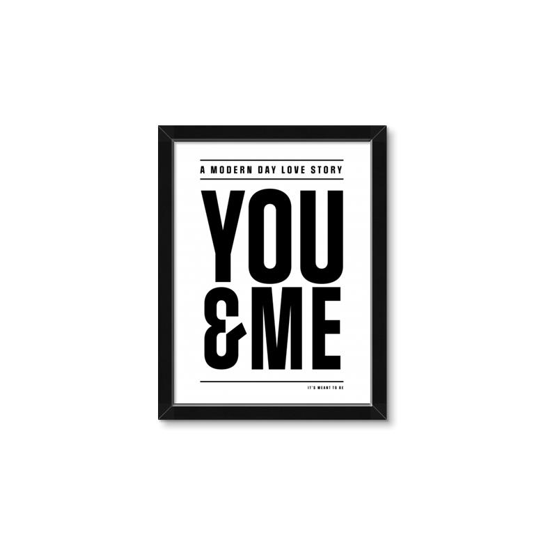 Picture of You and Me _GroupedProduct_Rectangle_Portrait_Framed_Matted_