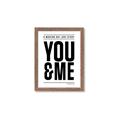 Picture of You and Me _GroupedProduct_Rectangle_Portrait_Framed_Matted_