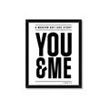 Picture of You and Me _GroupedProduct_Rectangle_Portrait_Framed_Matted_