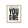 Picture of You and Me _GroupedProduct_Rectangle_Portrait_Framed_Matted_