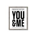 Picture of You and Me _GroupedProduct_Rectangle_Portrait_Framed_Matted_