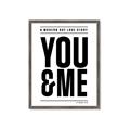Picture of You and Me _GroupedProduct_Rectangle_Portrait_Framed_Matted_