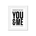 Picture of You and Me _GroupedProduct_Rectangle_Portrait_Framed_Matted_