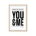 Picture of You and Me _GroupedProduct_Rectangle_Portrait_Framed_Matted_