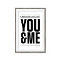Picture of You and Me _GroupedProduct_Rectangle_Portrait_Framed_Matted_