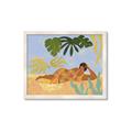Picture of Lazyday Lady _GroupedProduct_Rectangle_Landscape_Framed_Matted_