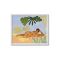 Picture of Lazyday Lady _GroupedProduct_Rectangle_Landscape_Framed_Matted_
