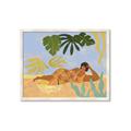 Picture of Lazyday Lady _GroupedProduct_Rectangle_Landscape_Framed_Matted_