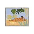 Picture of Lazyday Lady _GroupedProduct_Rectangle_Landscape_Framed_Matted_
