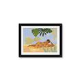 Picture of Lazyday Lady _GroupedProduct_Rectangle_Landscape_Framed_Matted_