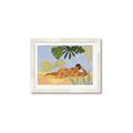 Picture of Lazyday Lady _GroupedProduct_Rectangle_Landscape_Framed_Matted_
