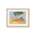 Picture of Lazyday Lady _GroupedProduct_Rectangle_Landscape_Framed_Matted_