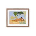 Picture of Lazyday Lady _GroupedProduct_Rectangle_Landscape_Framed_Matted_