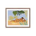 Picture of Lazyday Lady _GroupedProduct_Rectangle_Landscape_Framed_Matted_