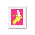 Picture of Yellow Banana _GroupedProduct_Rectangle_Portrait_Framed_Matted_