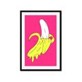 Picture of Yellow Banana _GroupedProduct_Rectangle_Portrait_Framed_Matted_