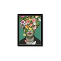 Picture of Floral Frida Everyday _GroupedProduct_Rectangle_Portrait_Framed_Matted_