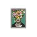 Picture of Floral Frida Everyday _GroupedProduct_Rectangle_Portrait_Framed_Matted_