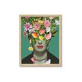 Picture of Floral Frida Everyday _GroupedProduct_Rectangle_Portrait_Framed_Matted_