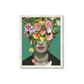 Picture of Floral Frida Everyday _GroupedProduct_Rectangle_Portrait_Framed_Matted_