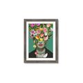 Picture of Floral Frida Everyday _GroupedProduct_Rectangle_Portrait_Framed_Matted_