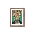 Picture of Floral Frida Everyday _GroupedProduct_Rectangle_Portrait_Framed_Matted_