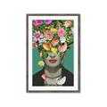 Picture of Floral Frida Everyday _GroupedProduct_Rectangle_Portrait_Framed_Matted_