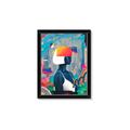 Picture of Luminous Blue Girl _GroupedProduct_Rectangle_Portrait_Framed_Matted_