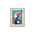 Picture of Luminous Blue Girl _GroupedProduct_Rectangle_Portrait_Framed_Matted_