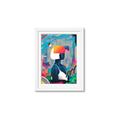 Picture of Luminous Blue Girl _GroupedProduct_Rectangle_Portrait_Framed_Matted_
