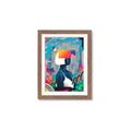 Picture of Luminous Blue Girl _GroupedProduct_Rectangle_Portrait_Framed_Matted_