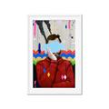 Picture of Graffiti Sadness _GroupedProduct_Rectangle_Portrait_Framed_Matted_