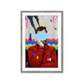 Picture of Graffiti Sadness _GroupedProduct_Rectangle_Portrait_Framed_Matted_