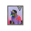 Picture of Manly Neon Expressions _GroupedProduct_Rectangle_Portrait_Framed_Matted_