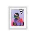 Picture of Manly Neon Expressions _GroupedProduct_Rectangle_Portrait_Framed_Matted_