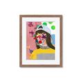 Picture of Abstracted Neon Expressions _GroupedProduct_Rectangle_Portrait_Framed_Matted_