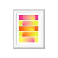 Picture of Electric Canvas Lines _GroupedProduct_Rectangle_Portrait_Framed_Matted_