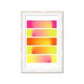 Picture of Electric Canvas Lines _GroupedProduct_Rectangle_Portrait_Framed_Matted_