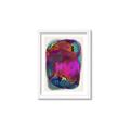 Picture of Neon Infusion Planet _GroupedProduct_Rectangle_Portrait_Framed_Matted_
