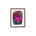 Picture of Neon Infusion Planet _GroupedProduct_Rectangle_Portrait_Framed_Matted_