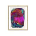 Picture of Neon Infusion Planet _GroupedProduct_Rectangle_Portrait_Framed_Matted_