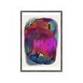 Picture of Neon Infusion Planet _GroupedProduct_Rectangle_Portrait_Framed_Matted_