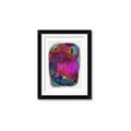Picture of Neon Infusion Planet _GroupedProduct_Rectangle_Portrait_Framed_Matted_
